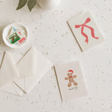 Merry Gingerbread Holiday Mini Card - Ramona & Ruth 