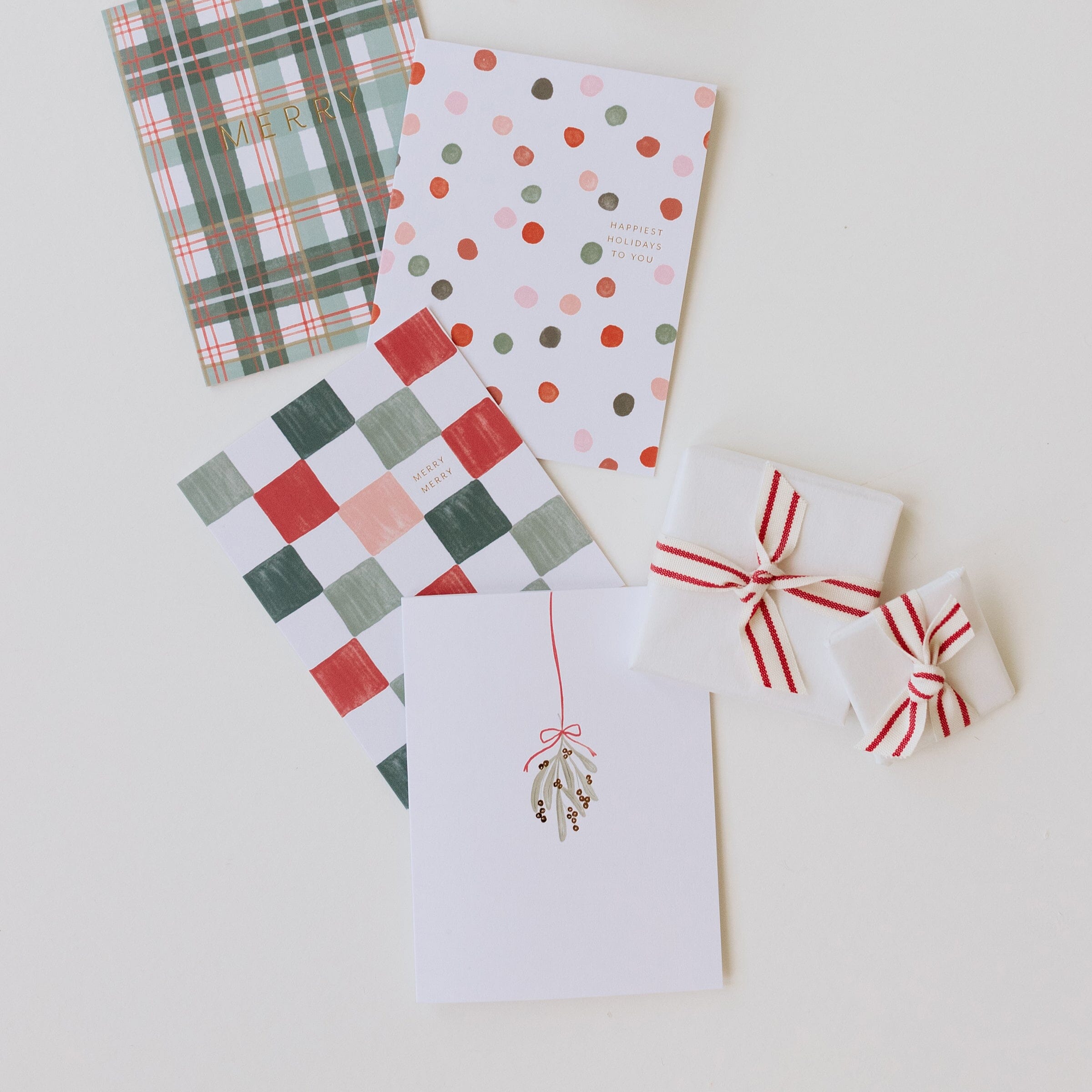 Mistletoe Card - Ramona & Ruth 