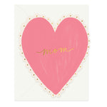 Mom Heart Scalloped Card - Ramona & Ruth 