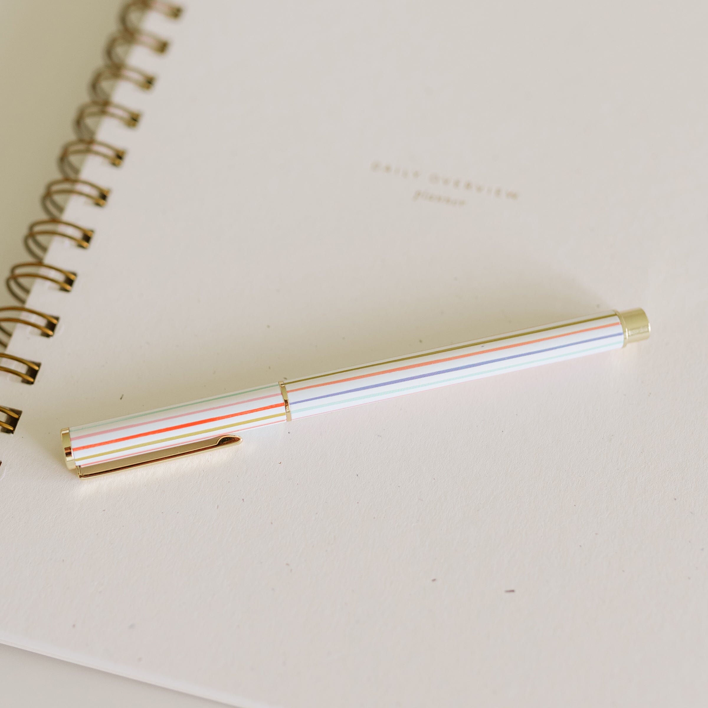 Multi Stripes Rollerball Pen - Ramona & Ruth 