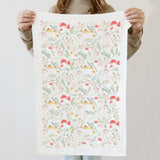 Mushroom Forest Linen Tea Towel - Ramona & Ruth 