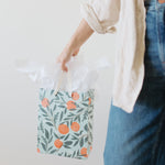 Orange Vines Gift Bag - Ramona & Ruth 