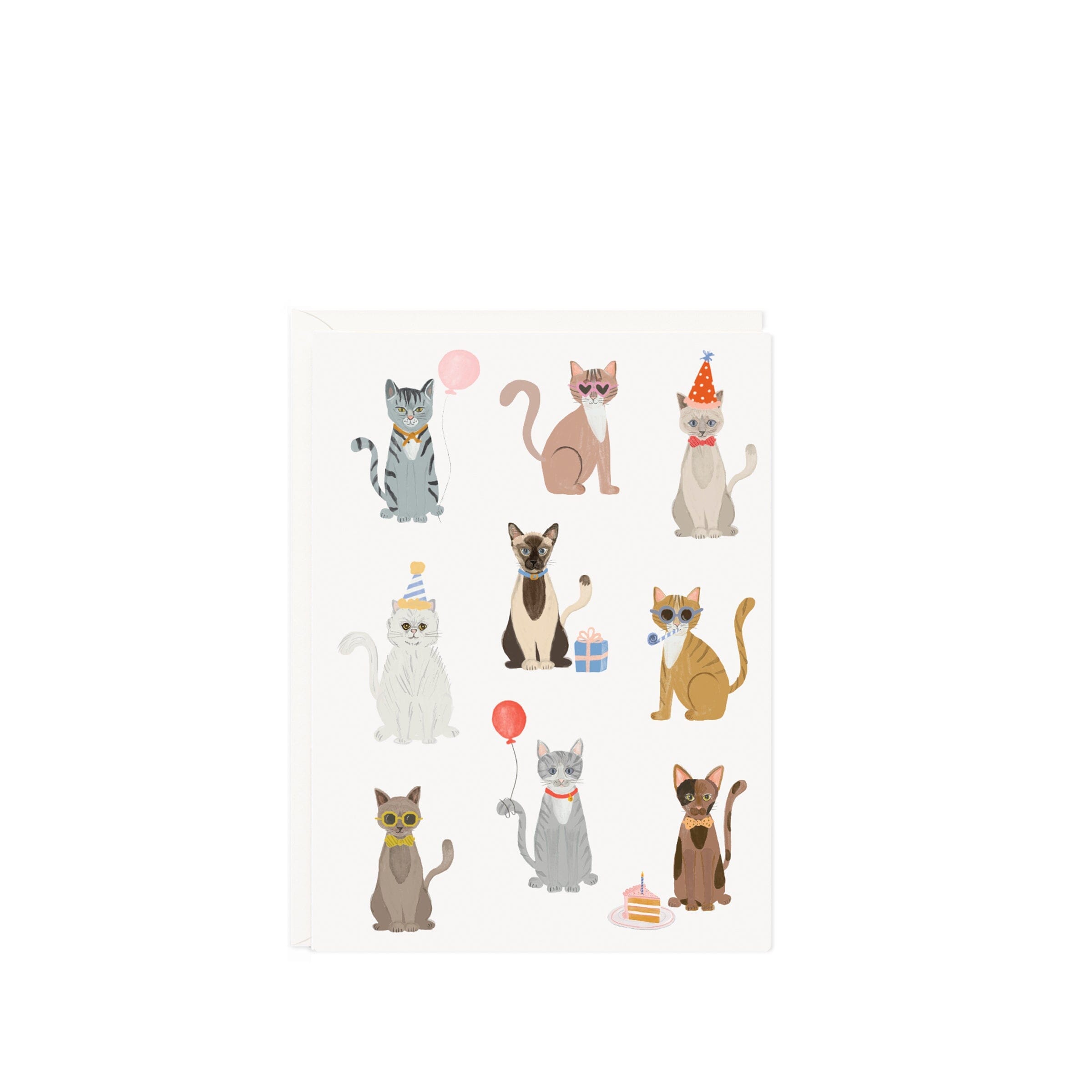 Party Cats Mini Card - Ramona & Ruth 