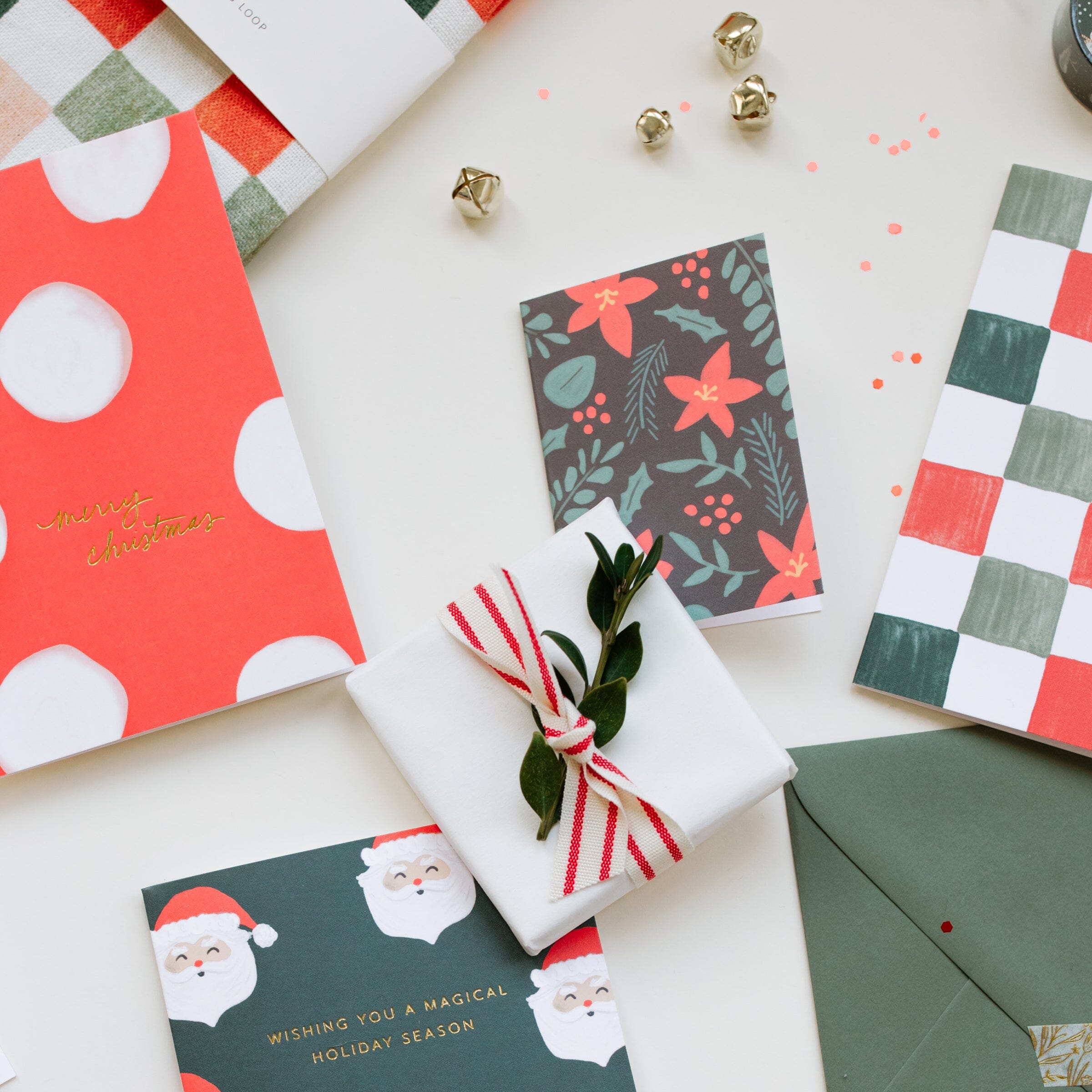 Poinsettia Mini Card - Ramona & Ruth 