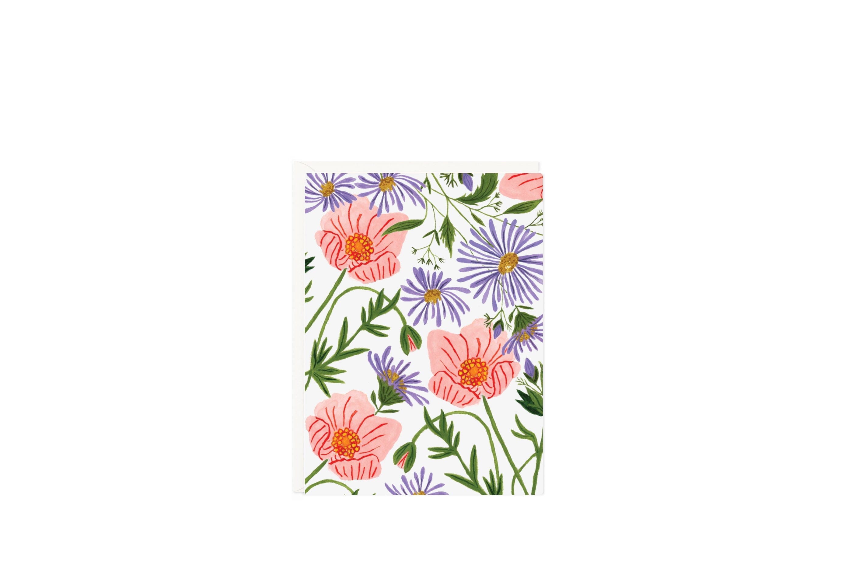Poppies Mini Card - Ramona & Ruth 