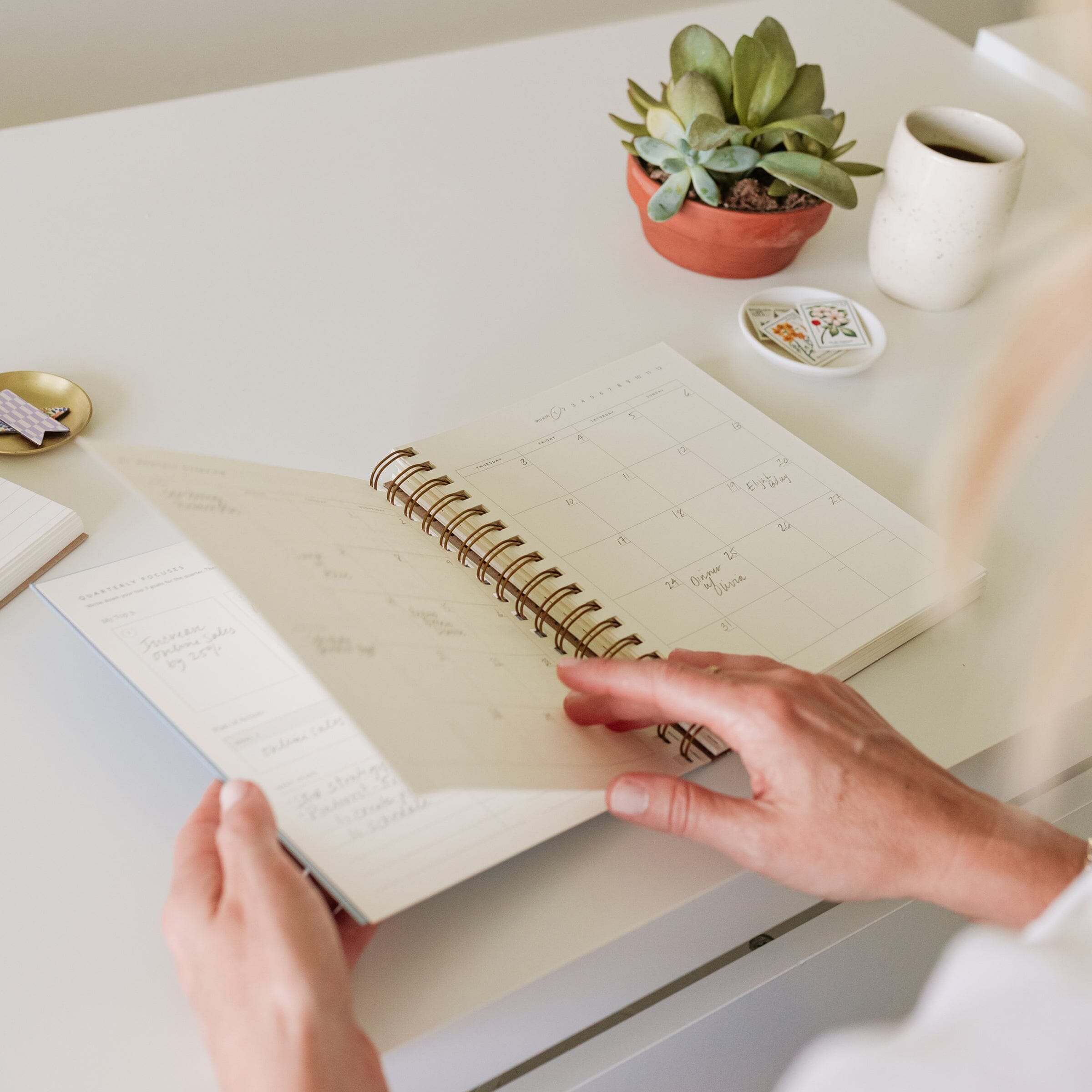 Quarterly Overview Planner - Ramona & Ruth 