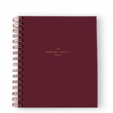 Quarterly Overview Planner - Ramona & Ruth Cabernet Standard Cover 