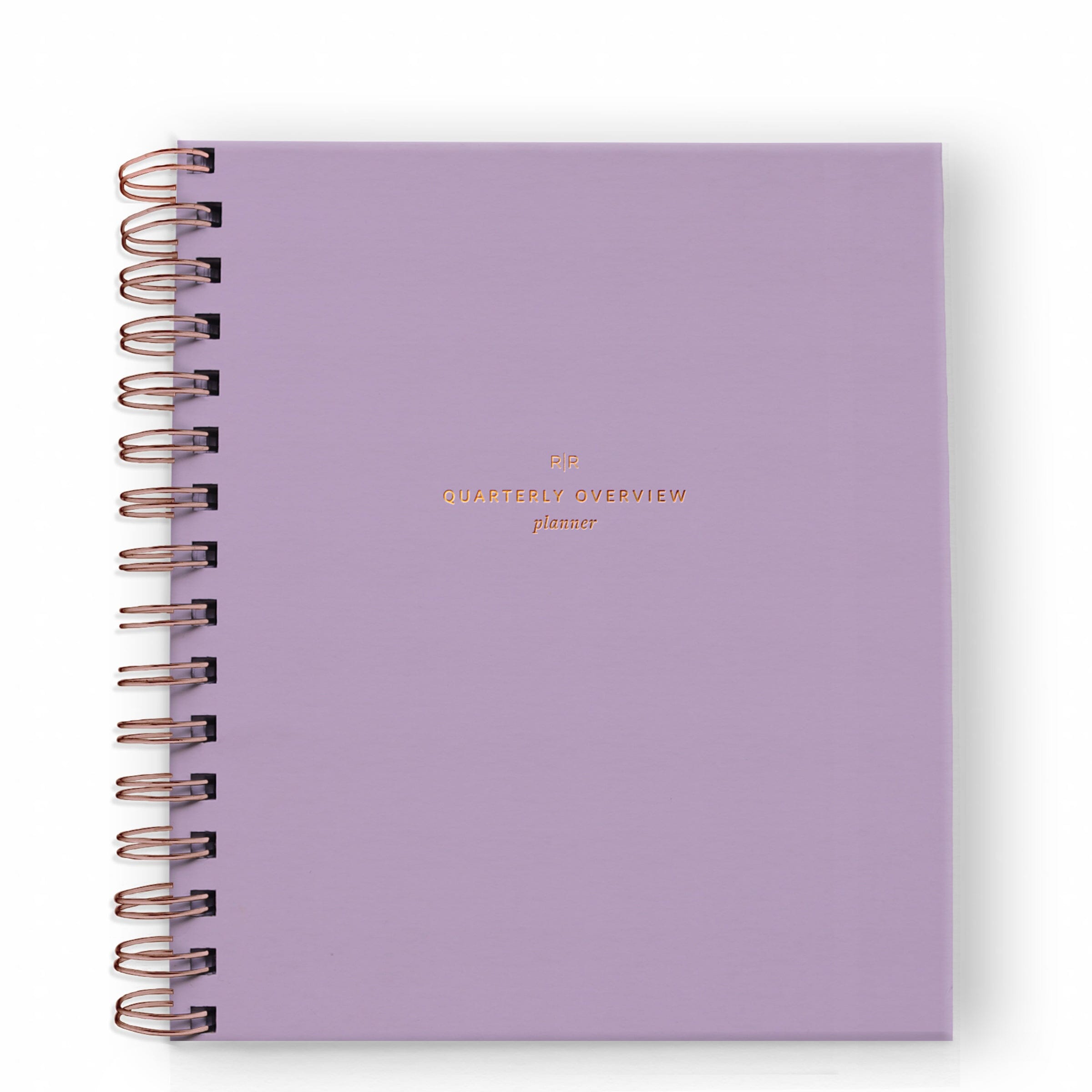 Quarterly Overview Planner - Ramona & Ruth Lavender 