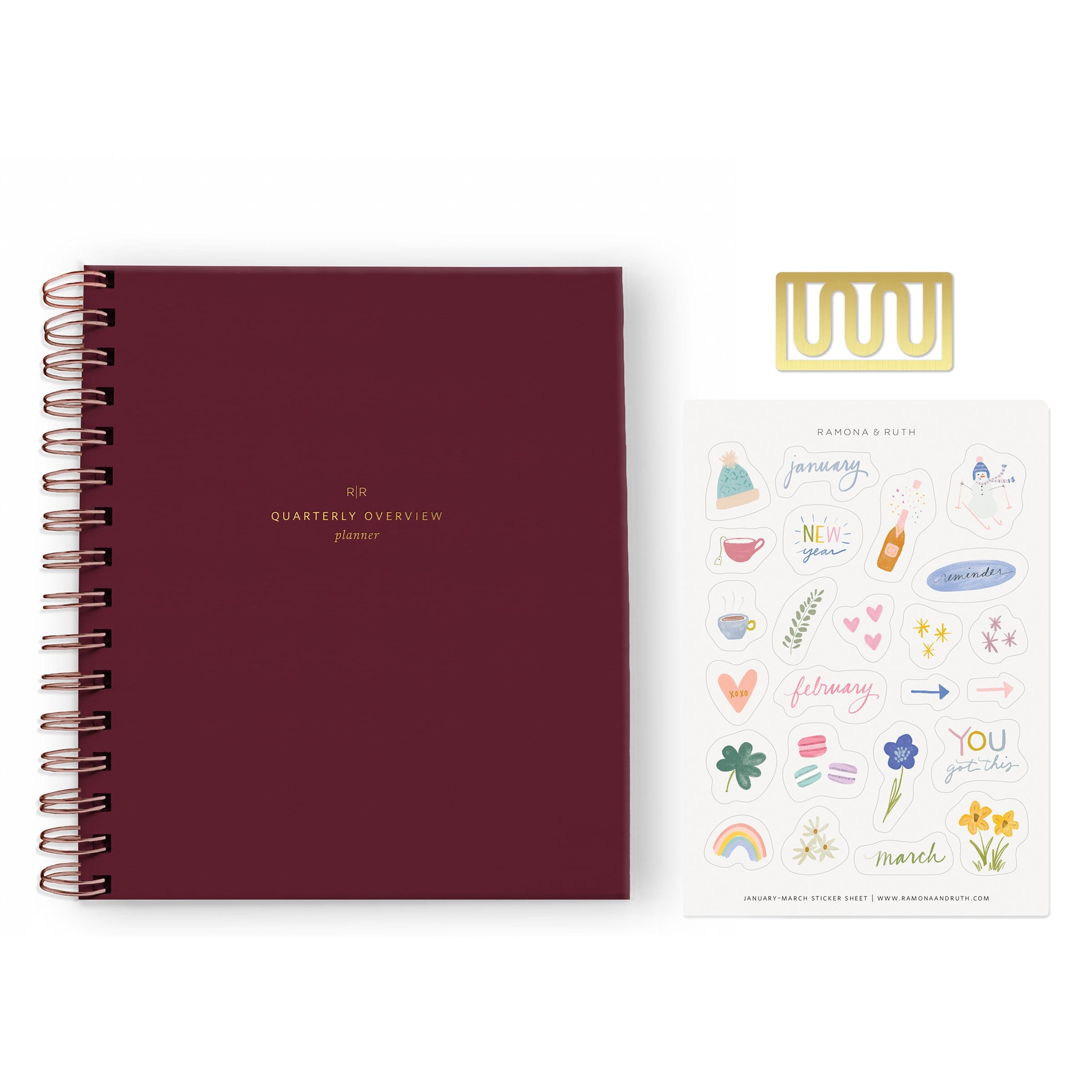 Quarterly Planner Club - Subscription - Ramona & Ruth 