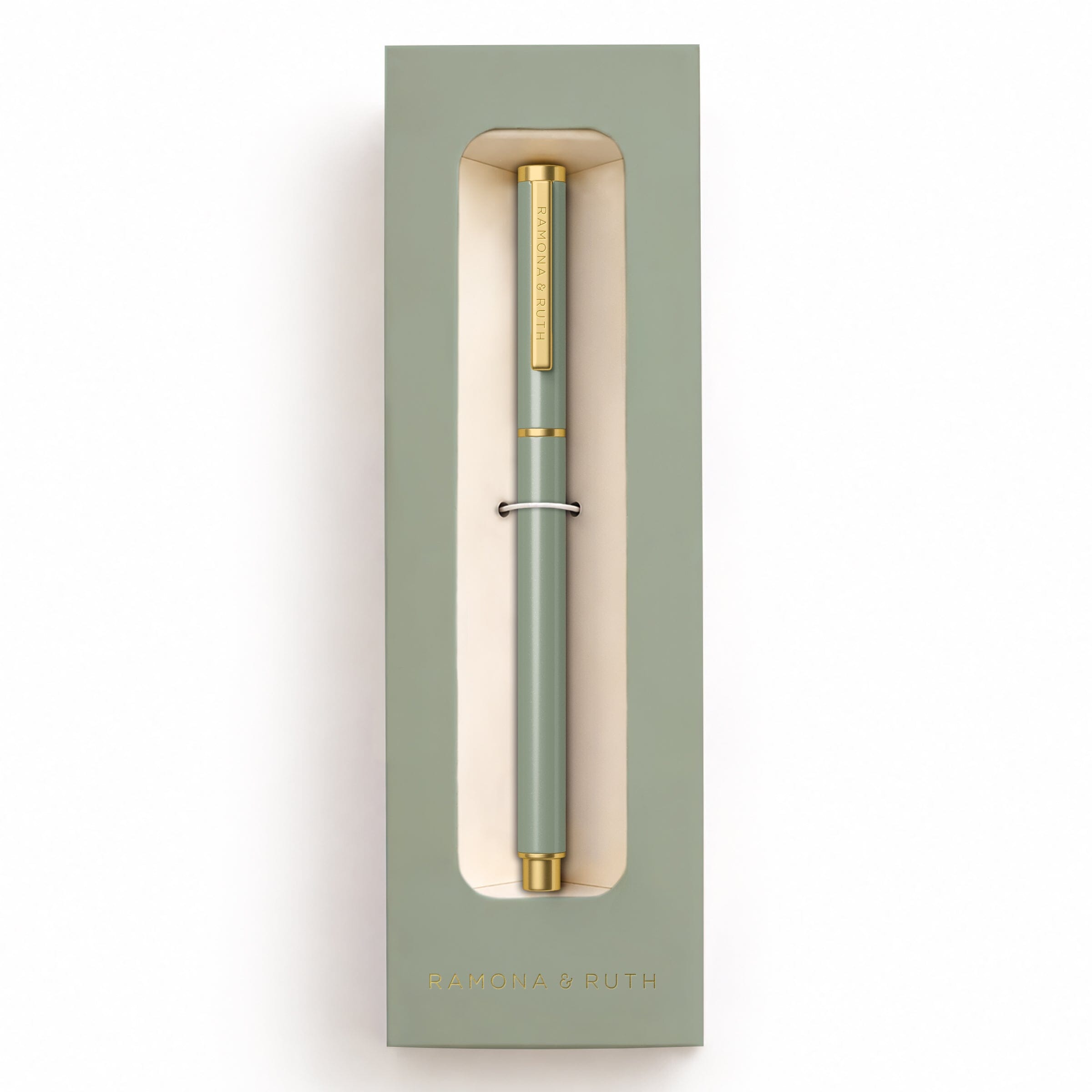 Sage Green Rollerball Pen - Ramona & Ruth 