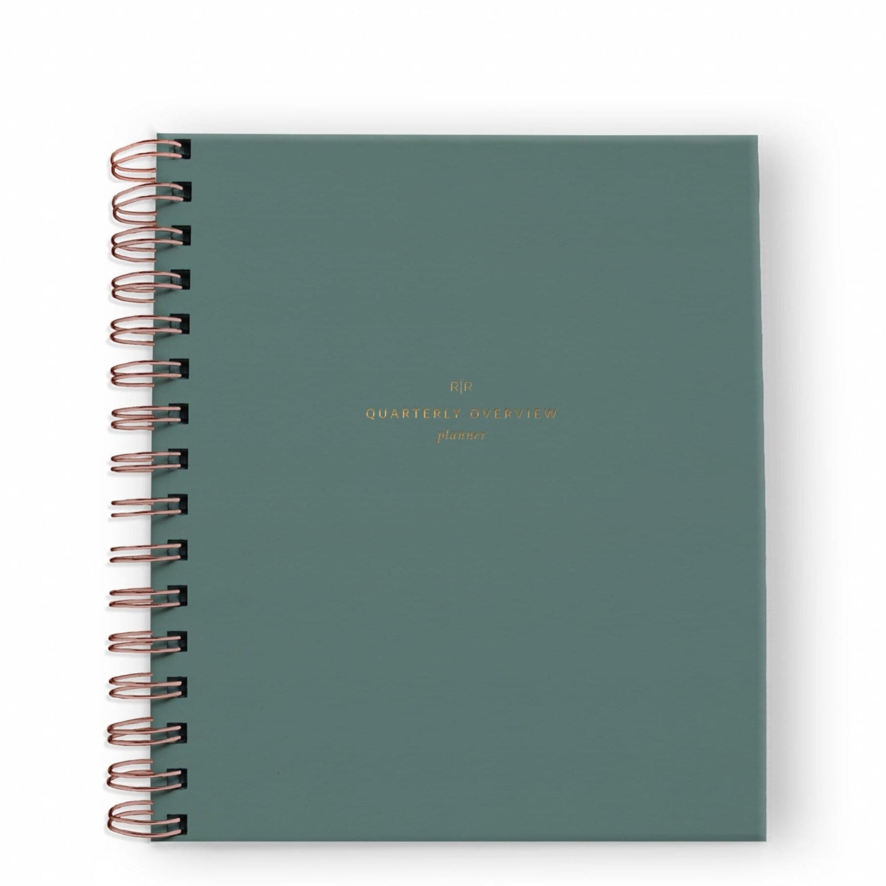 Sample Sale - Quarterly Overview Planner - Ramona & Ruth Fern Green 