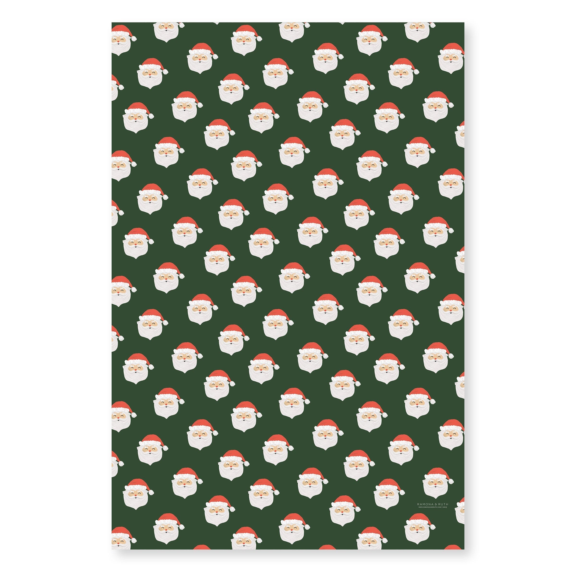Santa Gift Wrap Roll - Ramona & Ruth 