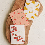 Thanks a Bunch Bananas Greeting Card - Ramona & Ruth 