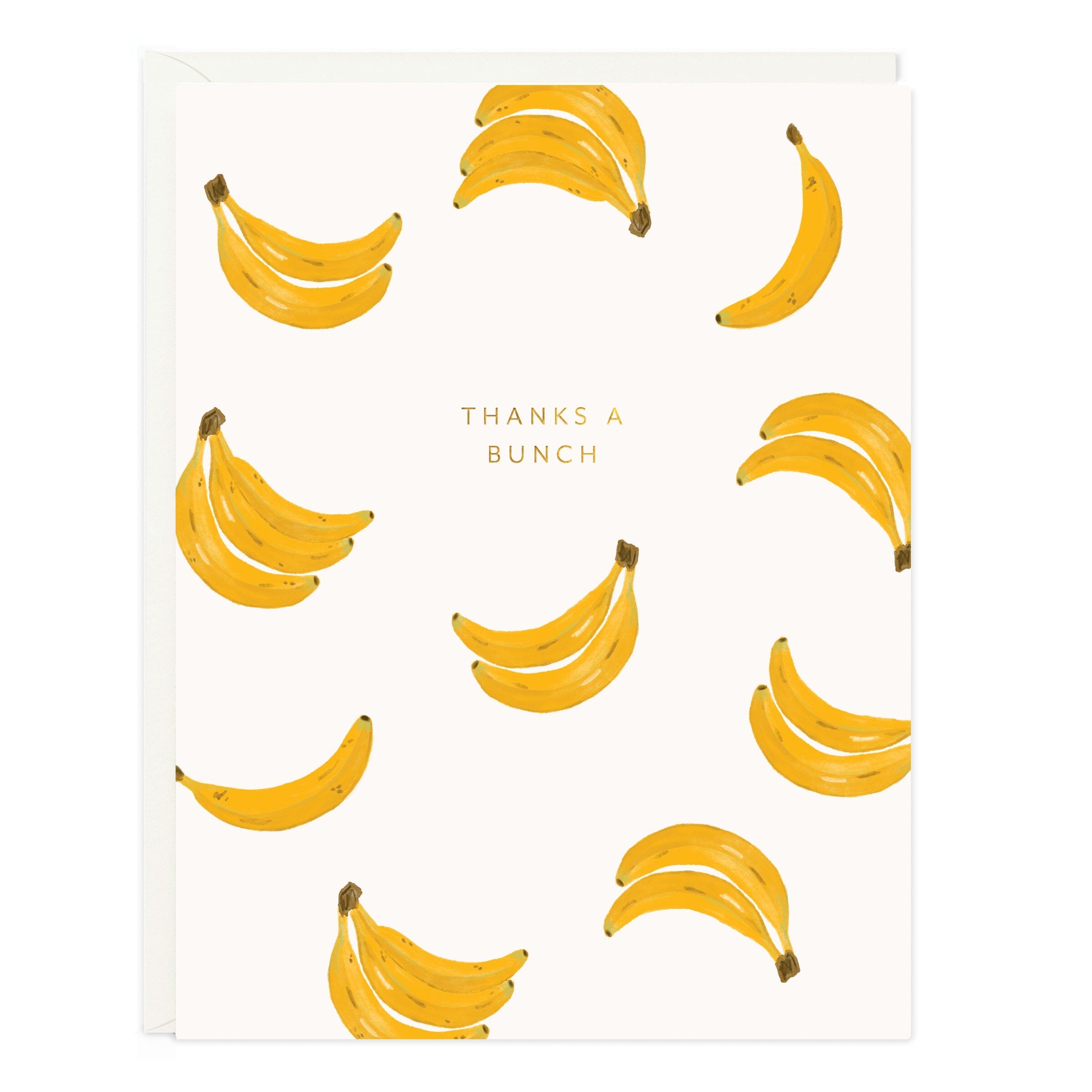 Thanks a Bunch Bananas Greeting Card - Ramona & Ruth 