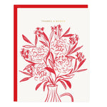 Thanks Bunch Bouquet Card - Ramona & Ruth 