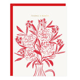Thanks Bunch Bouquet Card - Ramona & Ruth 