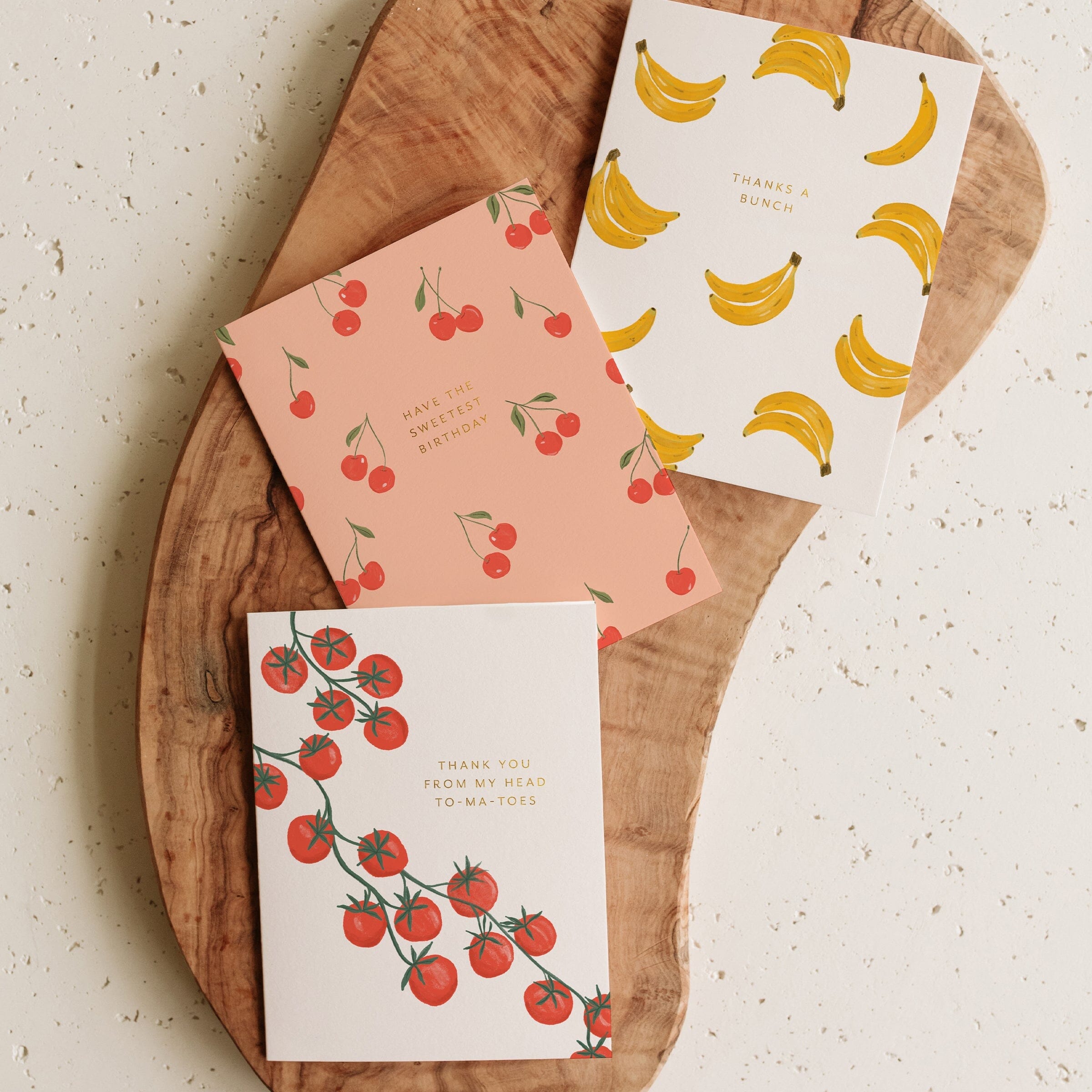 Thanks Tomatoes Greeting Card - Ramona & Ruth 