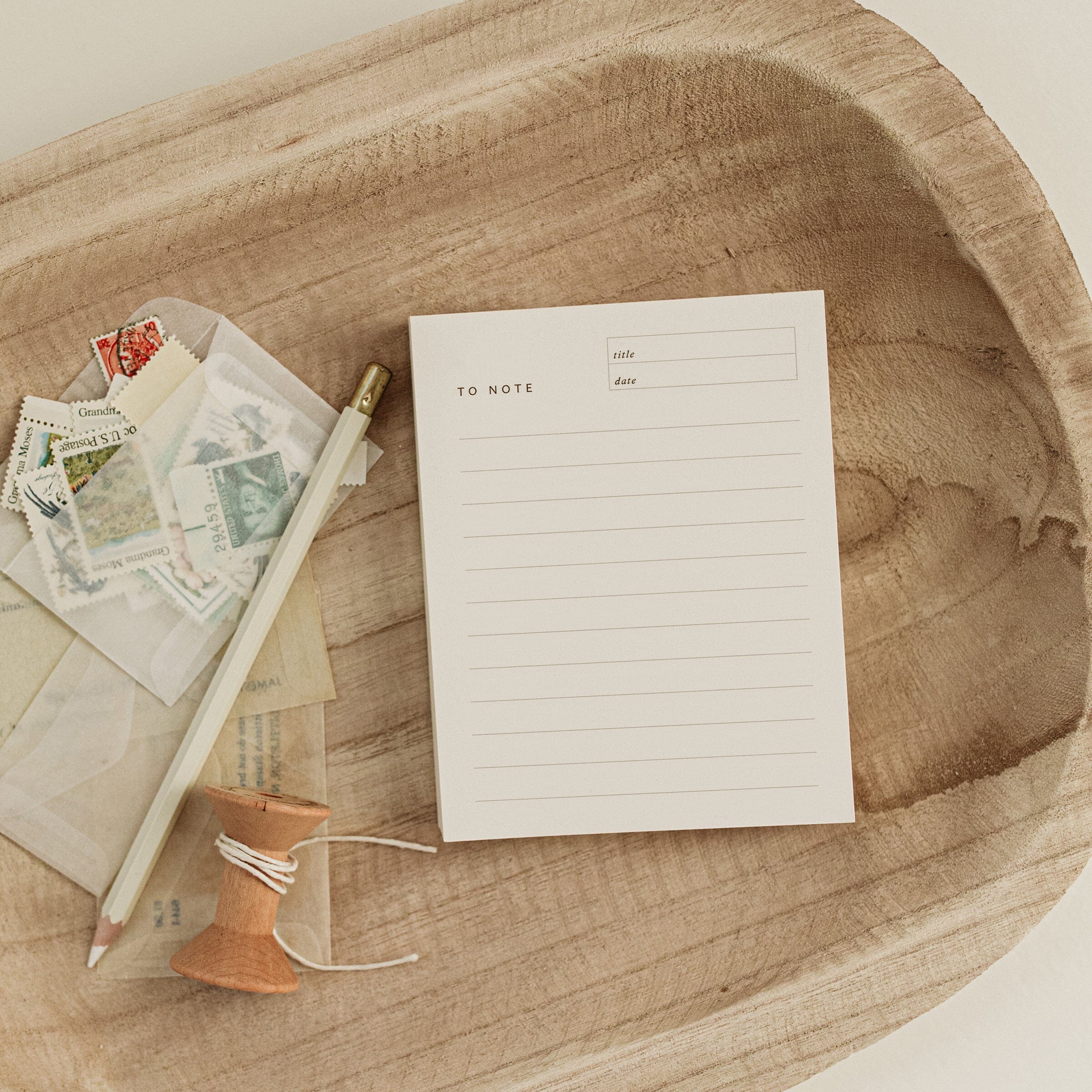 To Note Block Notepad - Ramona & Ruth 