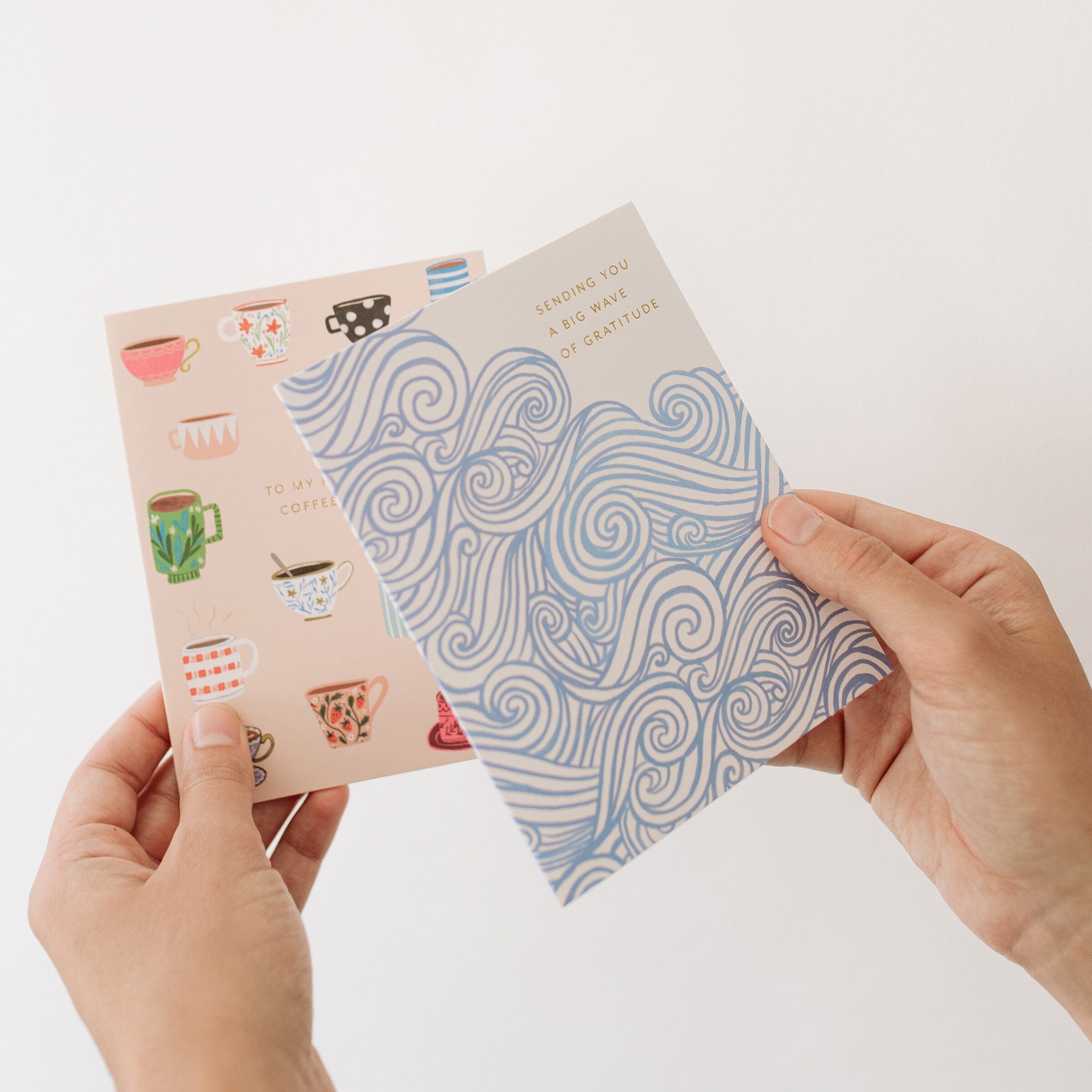 Wave Gratitude Card - Ramona & Ruth 