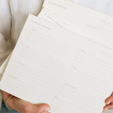 Weekly Overview Notepad - Ramona & Ruth 