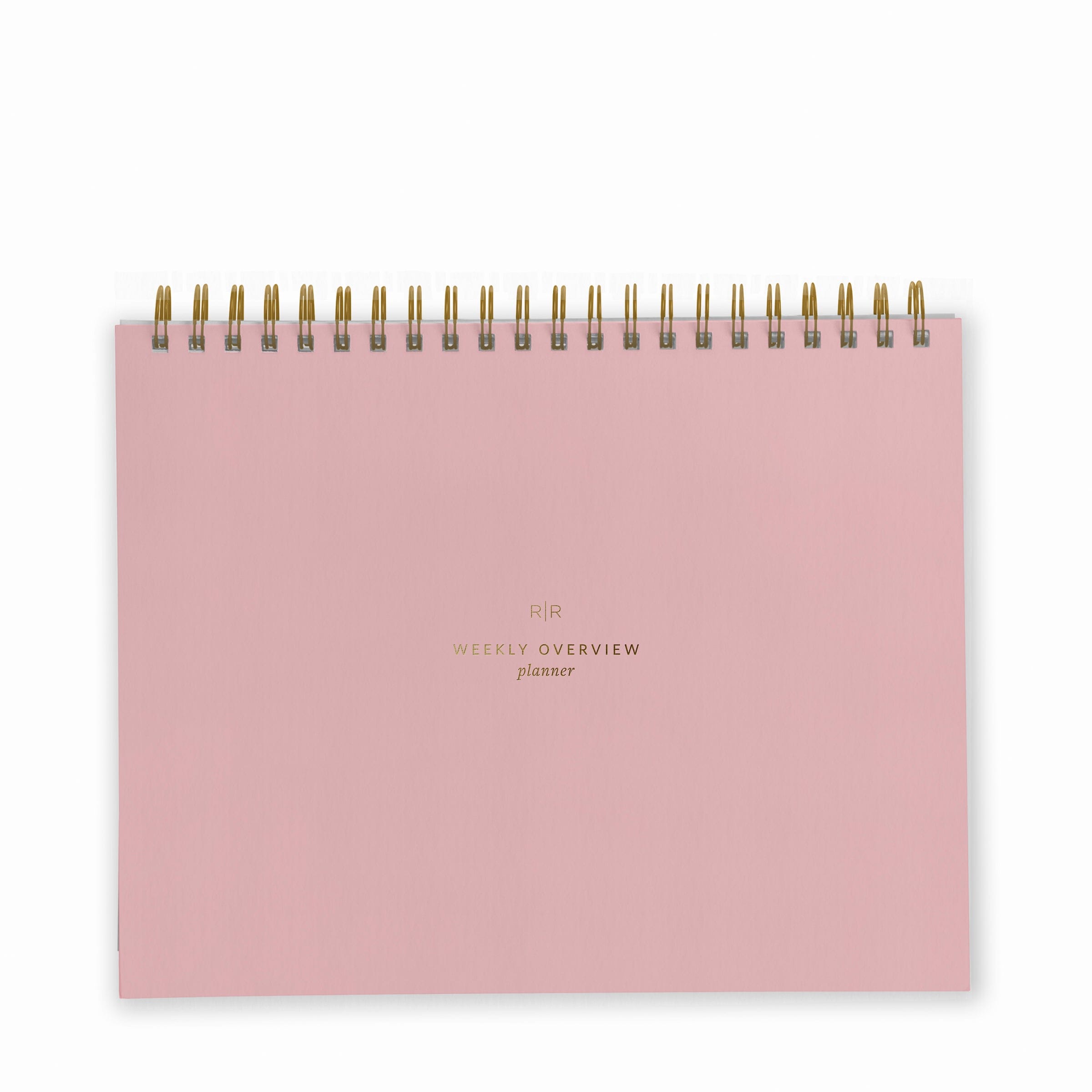 Weekly Overview Planner - Ramona & Ruth Dusty Rose 