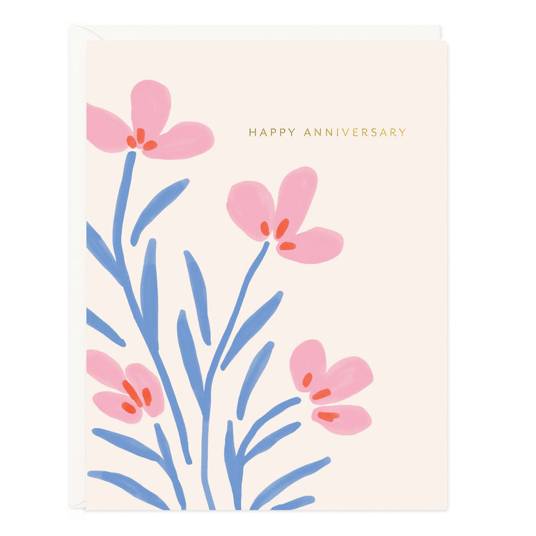 Anniversary Floral Card - Ramona & Ruth 