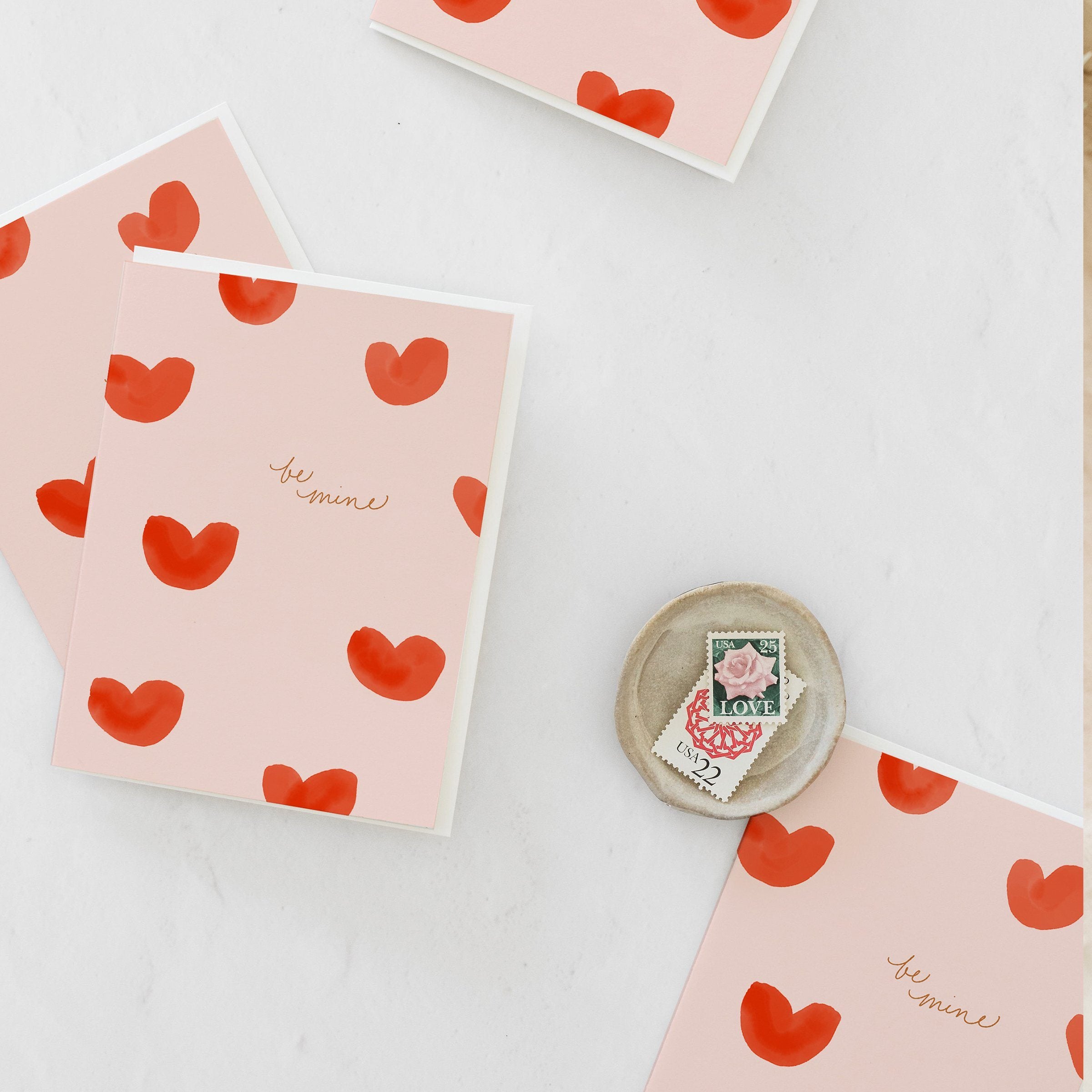 Be Mine Valentine Card - Ramona & Ruth