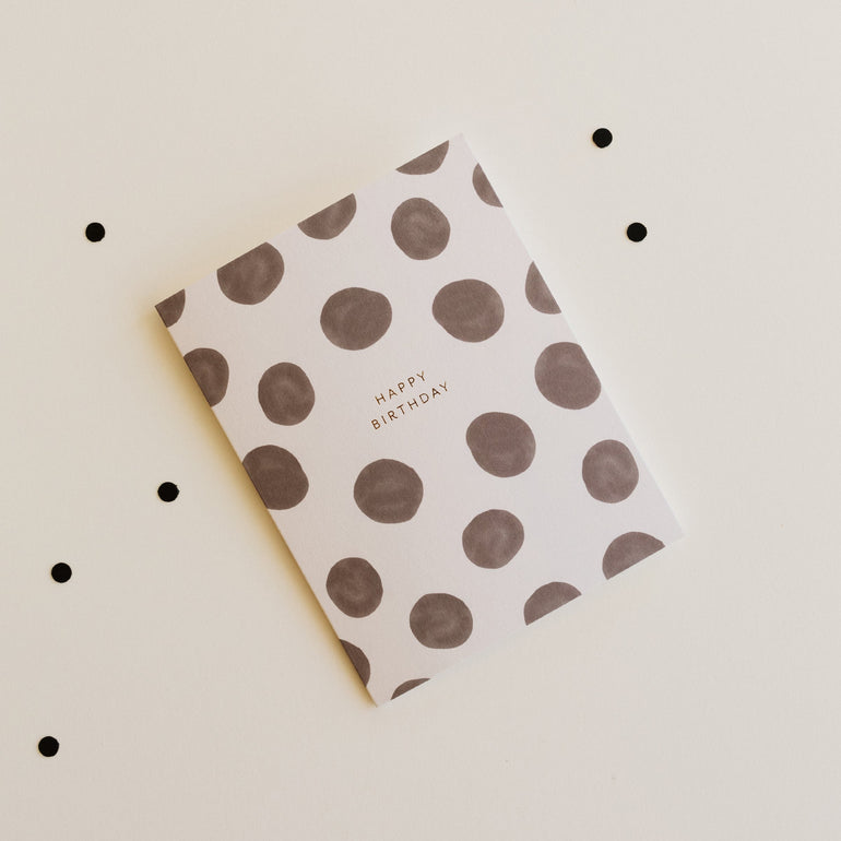 Birthday Classic Dots Card - Ramona & Ruth 