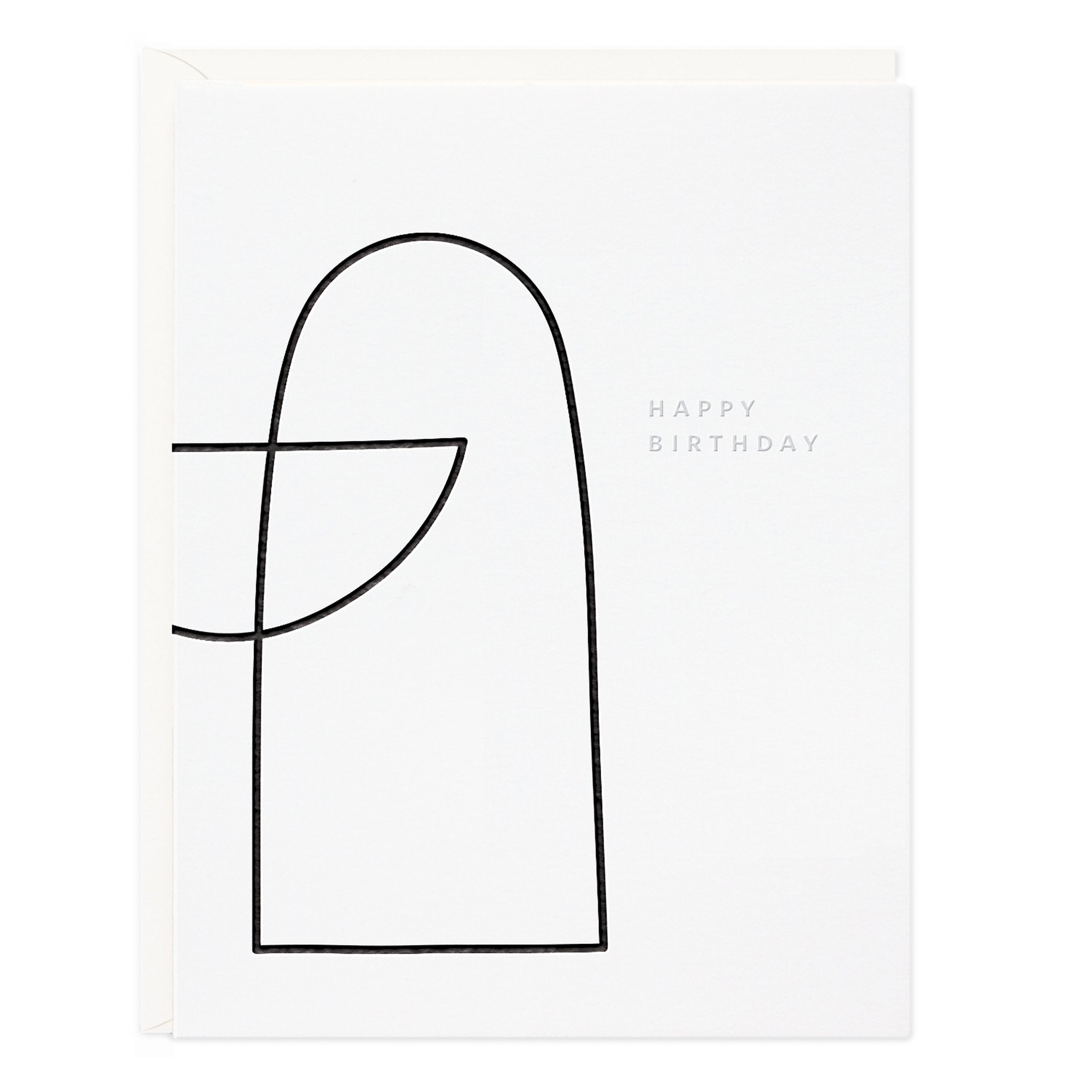 Birthday Outlines Card - Ramona & Ruth