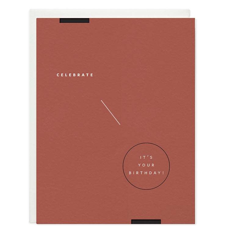 Celebrate Birthday Geometric Card - Ramona & Ruth