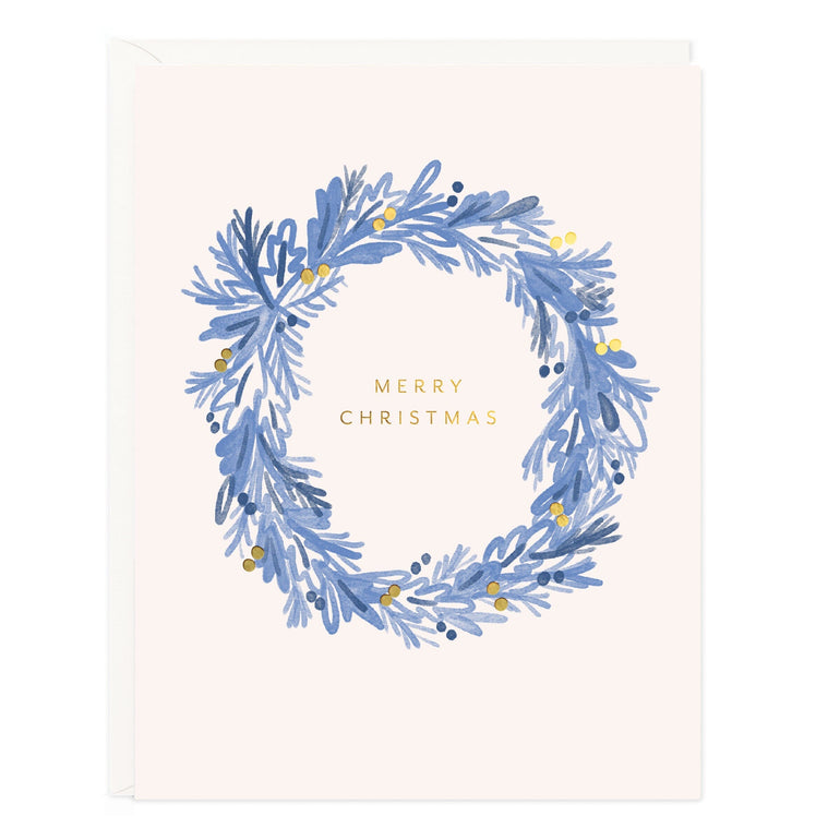 Christmas Wreath Card - Ramona & Ruth 