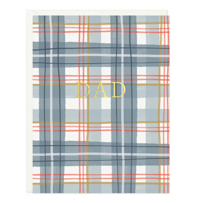 Dad Plaid Card - Ramona & Ruth 