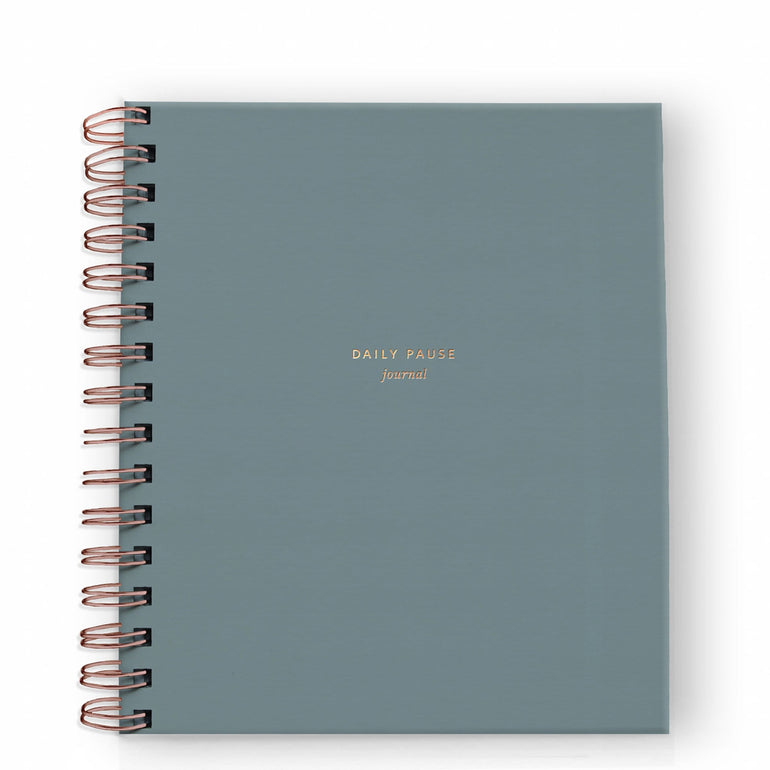 Daily Pause Journal - 5 Colors - Ramona & Ruth Steel Blue 