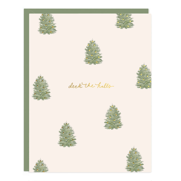 Deck The Halls Trees Card - Ramona & Ruth 