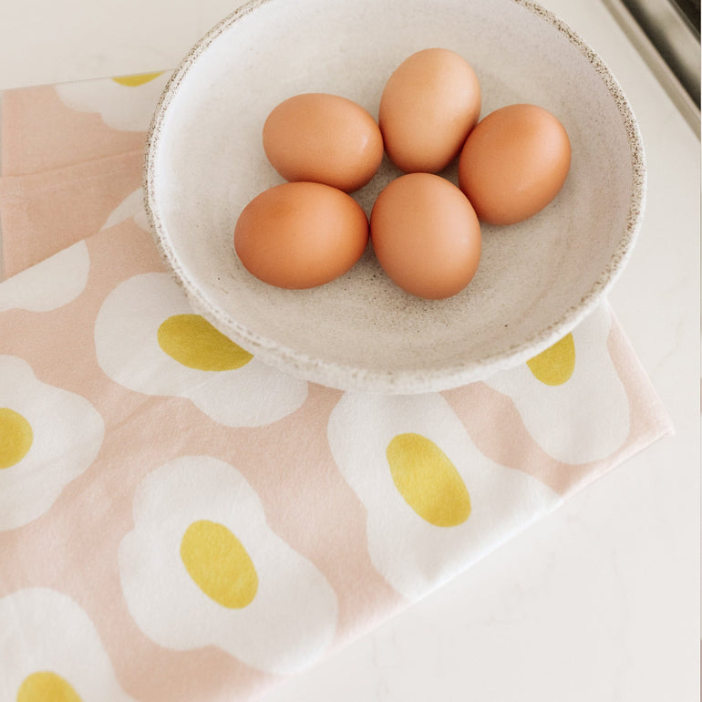 Eggs Tea Towel - Ramona & Ruth 