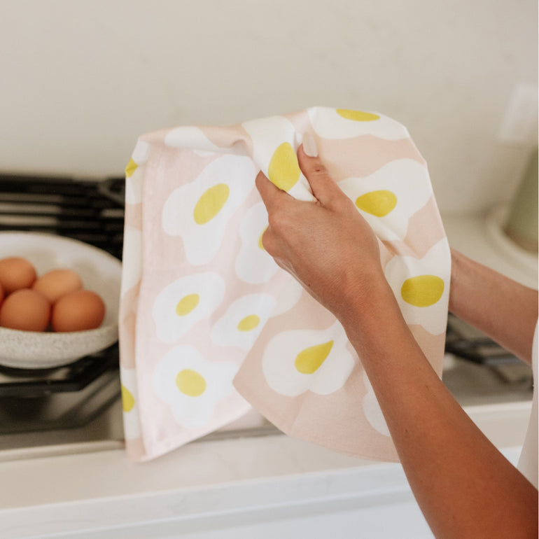 Eggs Tea Towel - Ramona & Ruth 