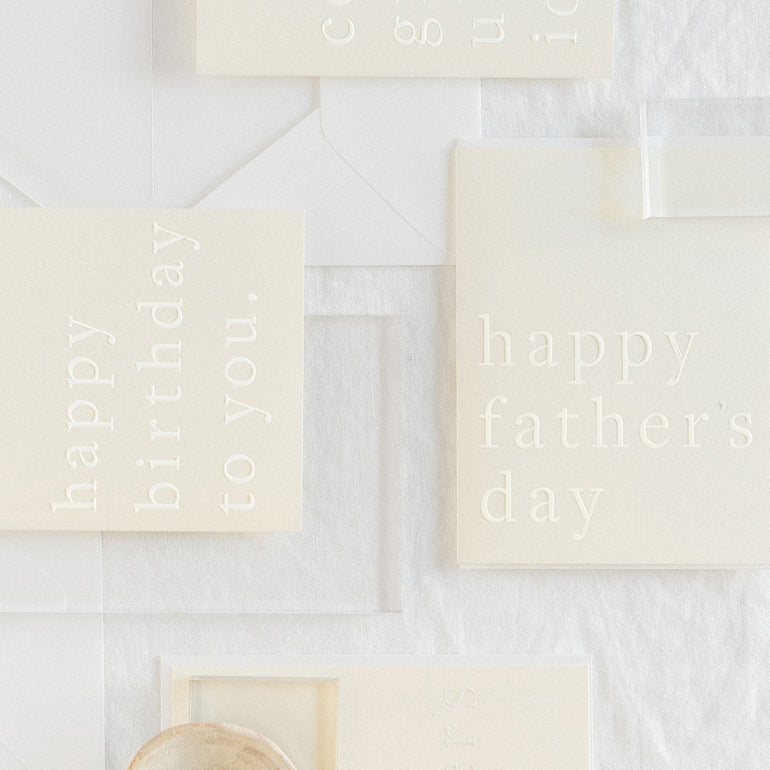 Father's Day Dapper Card - Ramona & Ruth