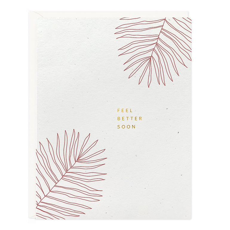 Feel Better Soon Botanical Card - Ramona & Ruth