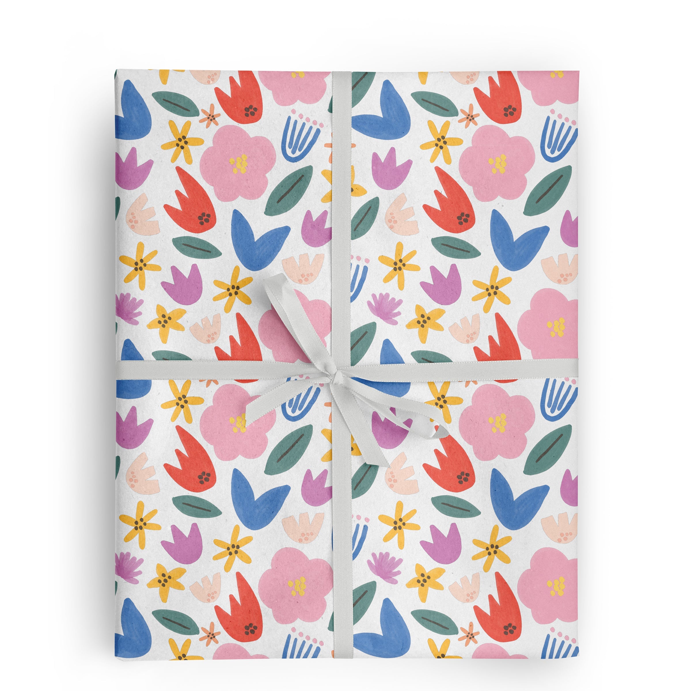 Floral Party Gift Wrap - Ramona & Ruth 