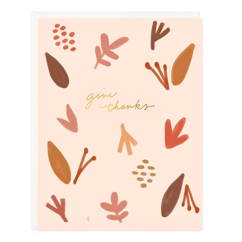 Give Thanks Card - Ramona & Ruth