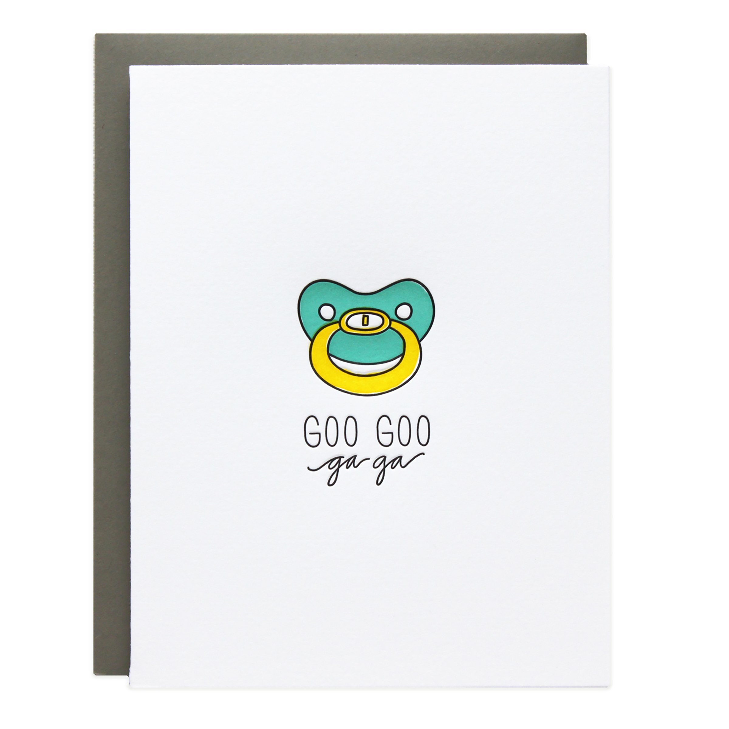 Goo Goo Pacifier Card - Ramona & Ruth