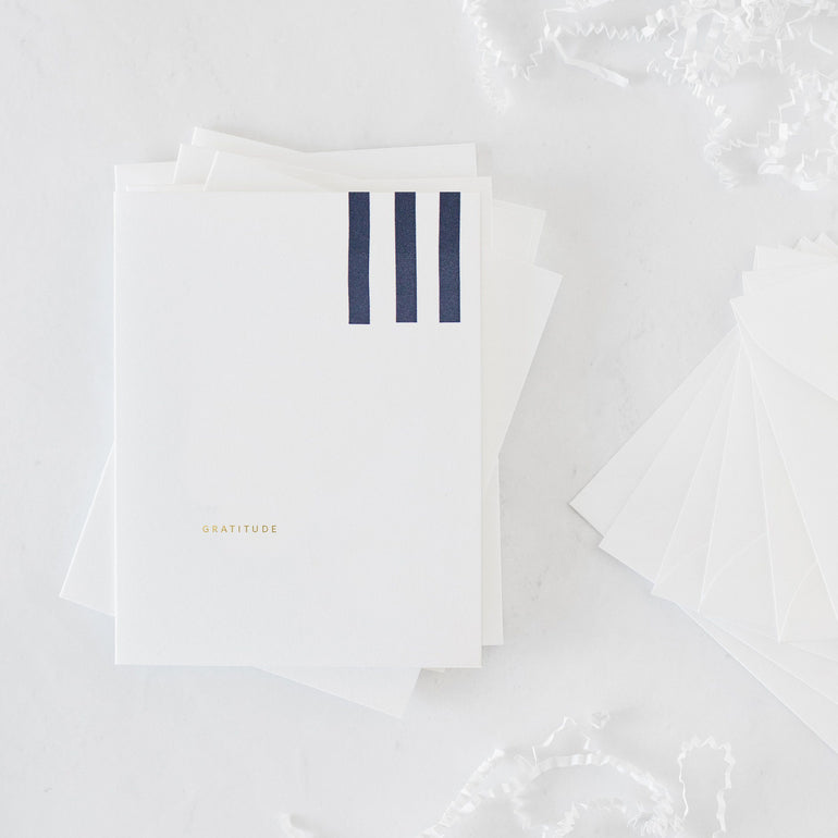 Gratitude Lines Card - Ramona & Ruth