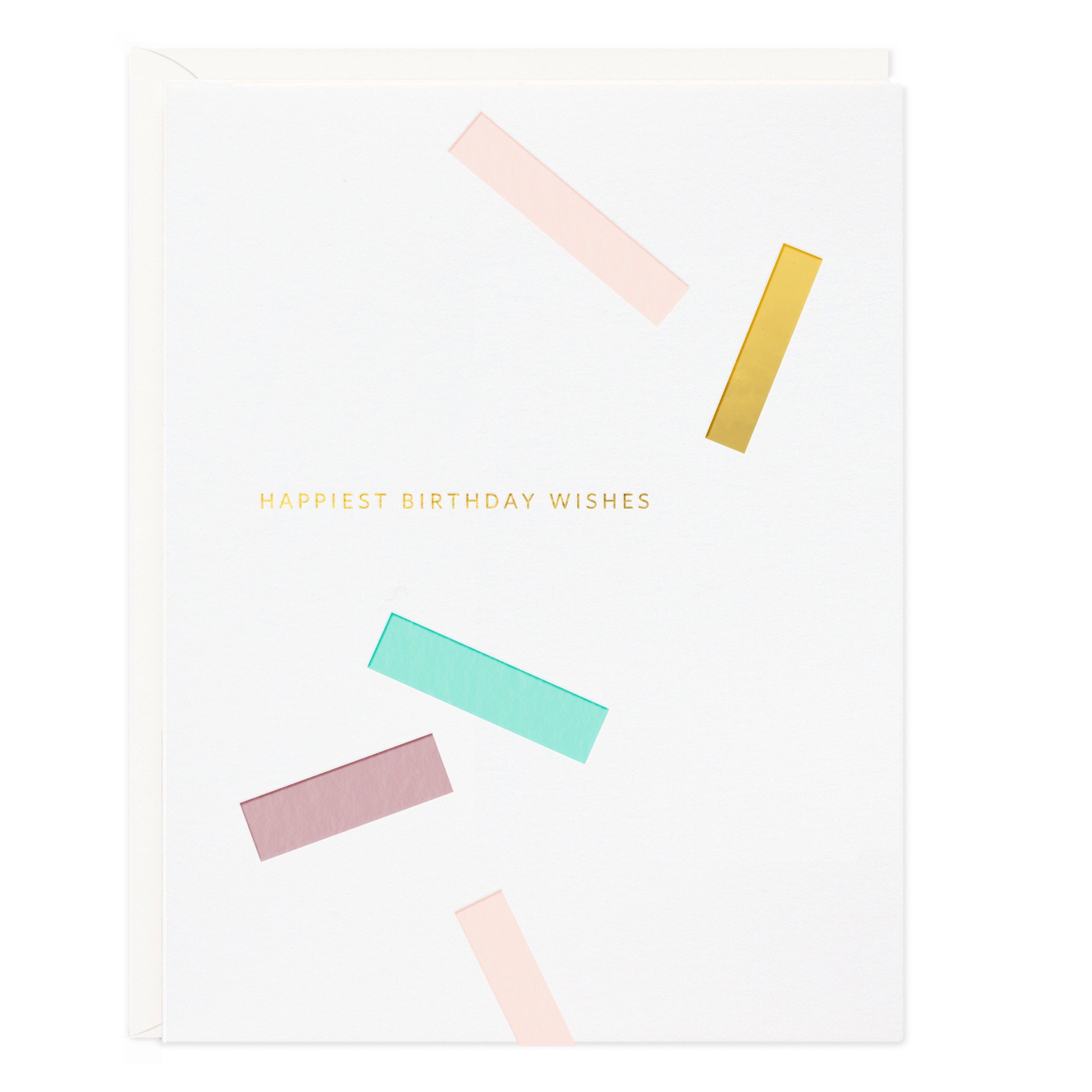 Happiest Birthday Confetti Card - Ramona & Ruth