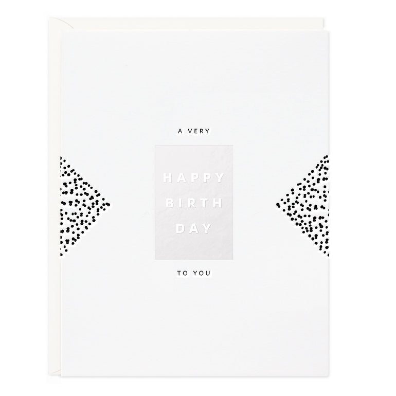 Happy Birthday Block Card - Ramona & Ruth