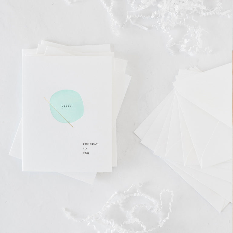 Happy Birthday Circle Card - Ramona & Ruth