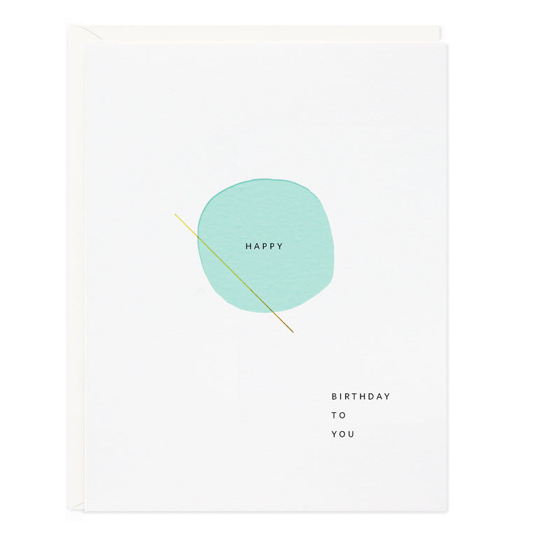 Happy Birthday Circle Card - Ramona & Ruth