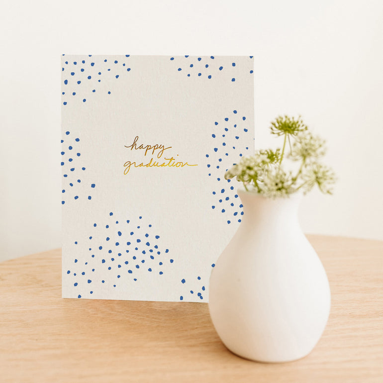 Happy Graduation Dots Card - Ramona & Ruth 