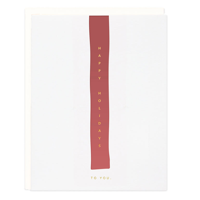 Happy Holidays Line Card - Ramona & Ruth