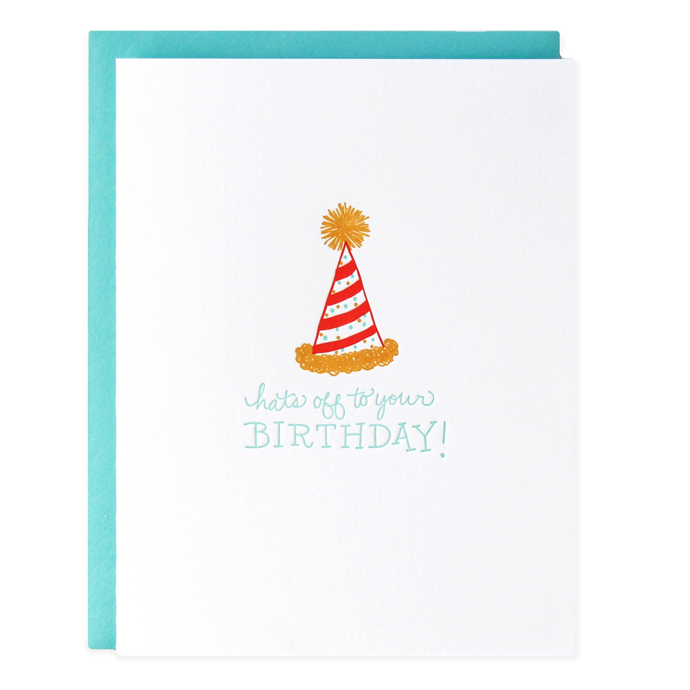 Hats Off Birthday Card - Ramona & Ruth