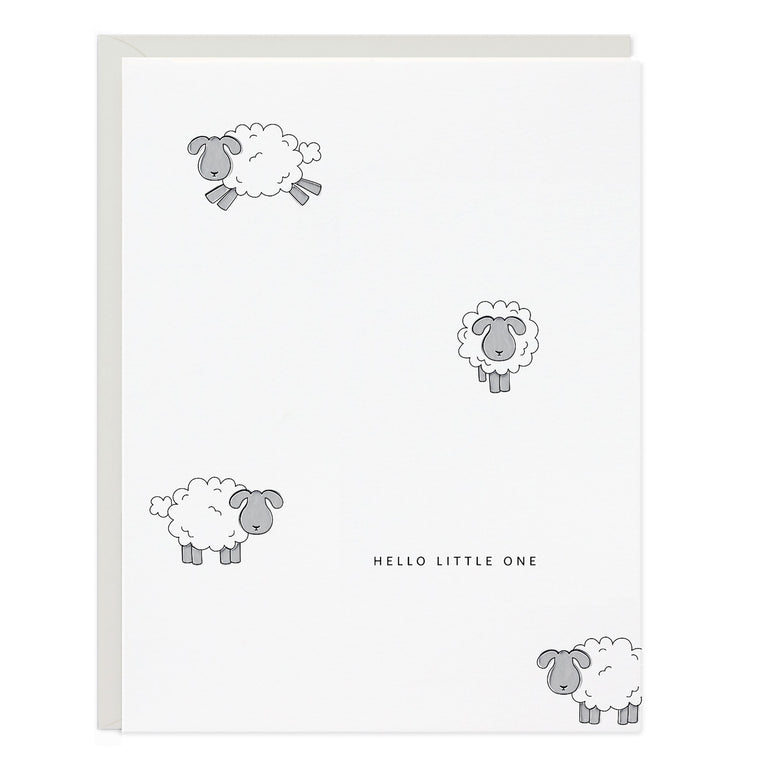 Hello Little One Card - Ramona & Ruth